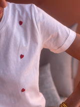 T-shirt Coeur - Rouge