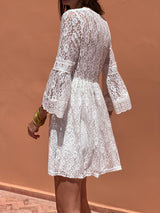 Marguerite Dress - White